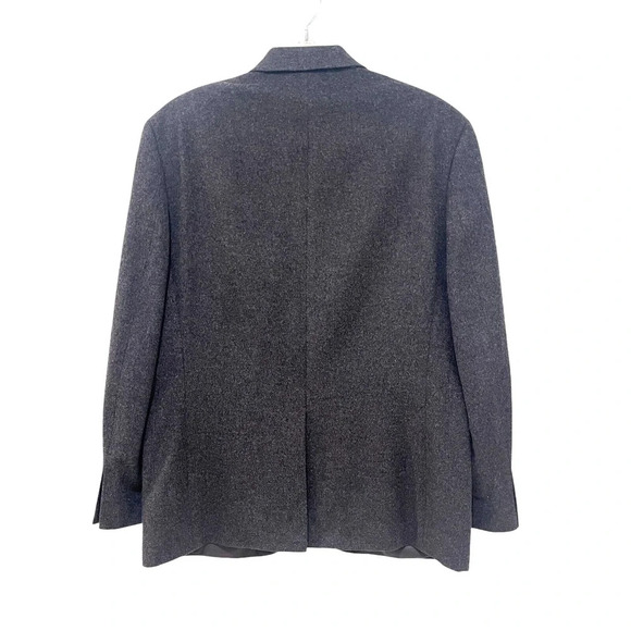 Lauren Ralph Lauren Men's Charcoal Gray Wool Silk Cashmere Blazer Jacket SZ 40R - Picture 2 of 8